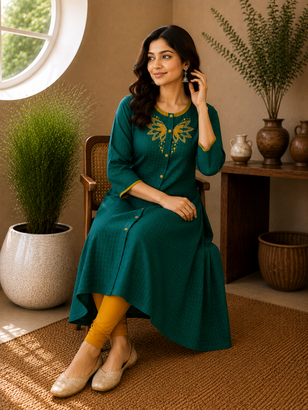 Evergreen Elegance Kurti