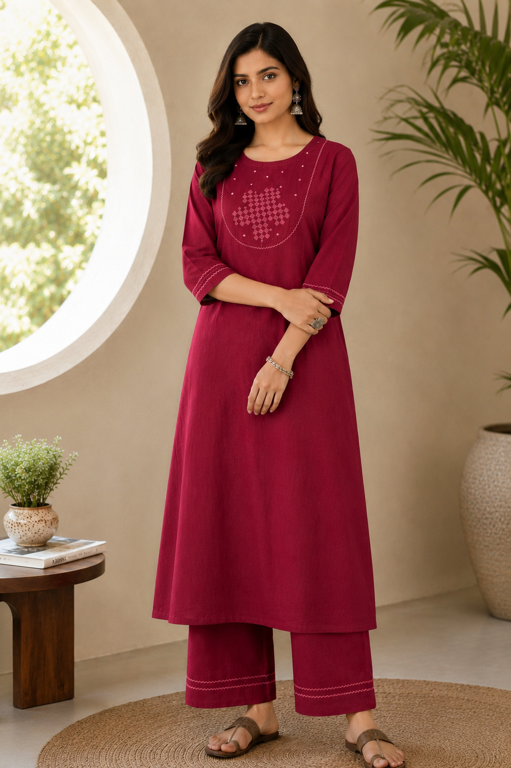 Rosewood Grace Kurta Set