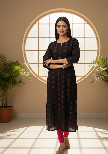 Black Vibe Kurti