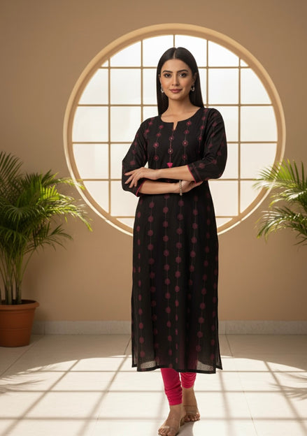 Black Vibe Kurti