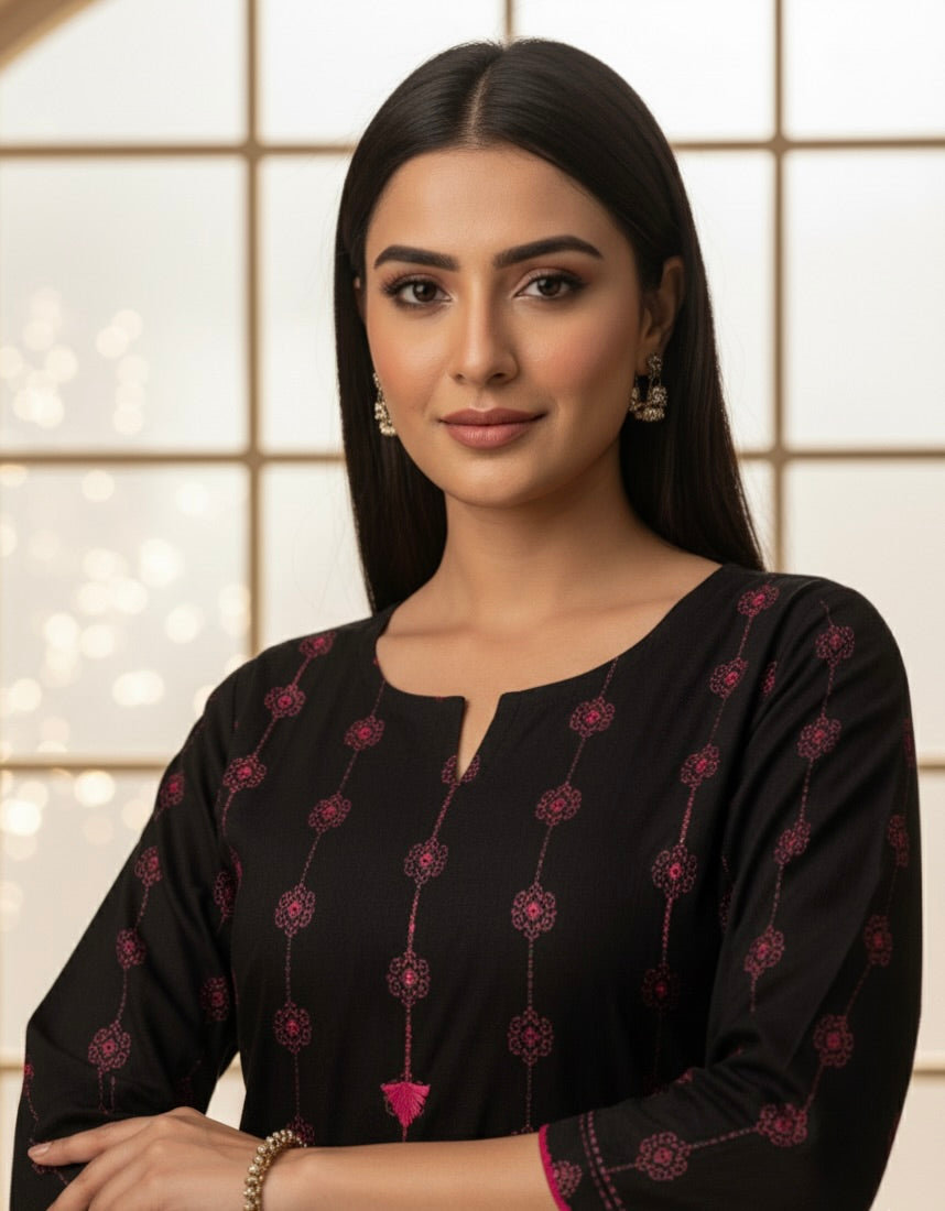 Black Vibe Kurti
