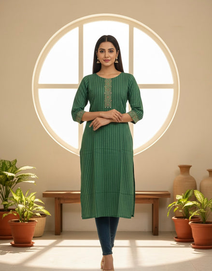 Fresh Green Kurti