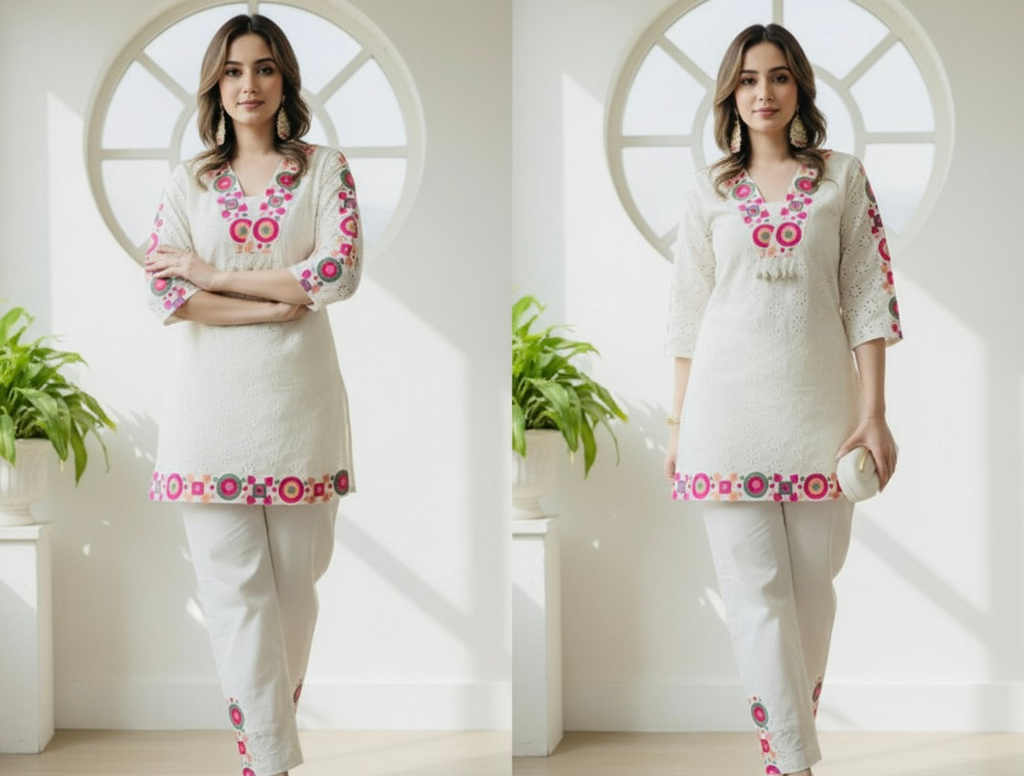 White Bliss Co-ord Set