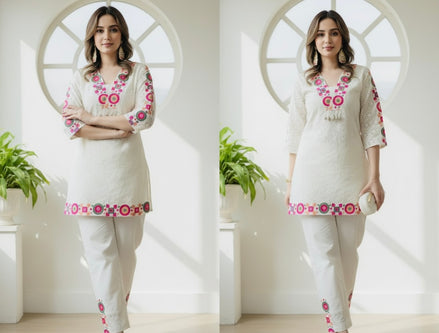 White Bliss Co-ord Set