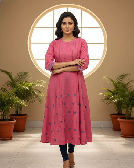 Pink Glow Kurti