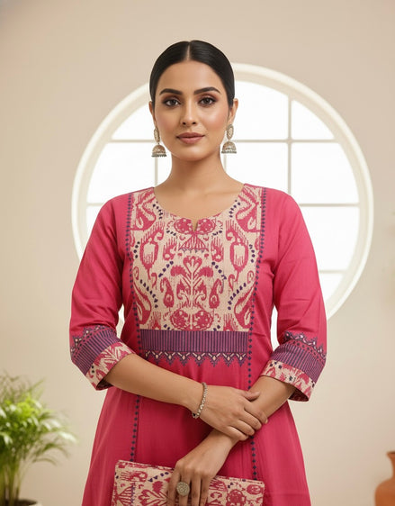 Blush Pink Kurta Set